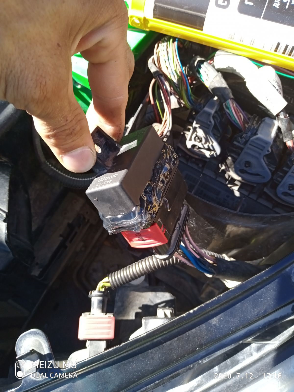 Abs, решение проблемы, ошибка c1381 — Peugeot 307, 1,6 л, 2007 года ...