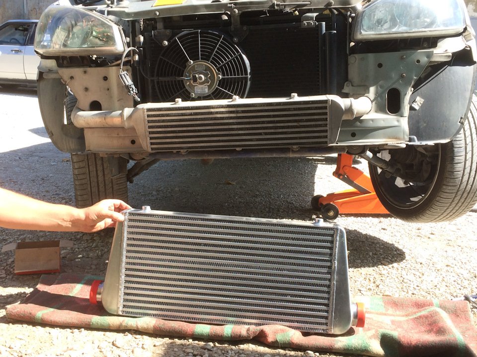 Калина турбо 4х4 установка большого куллера — DRIVE2