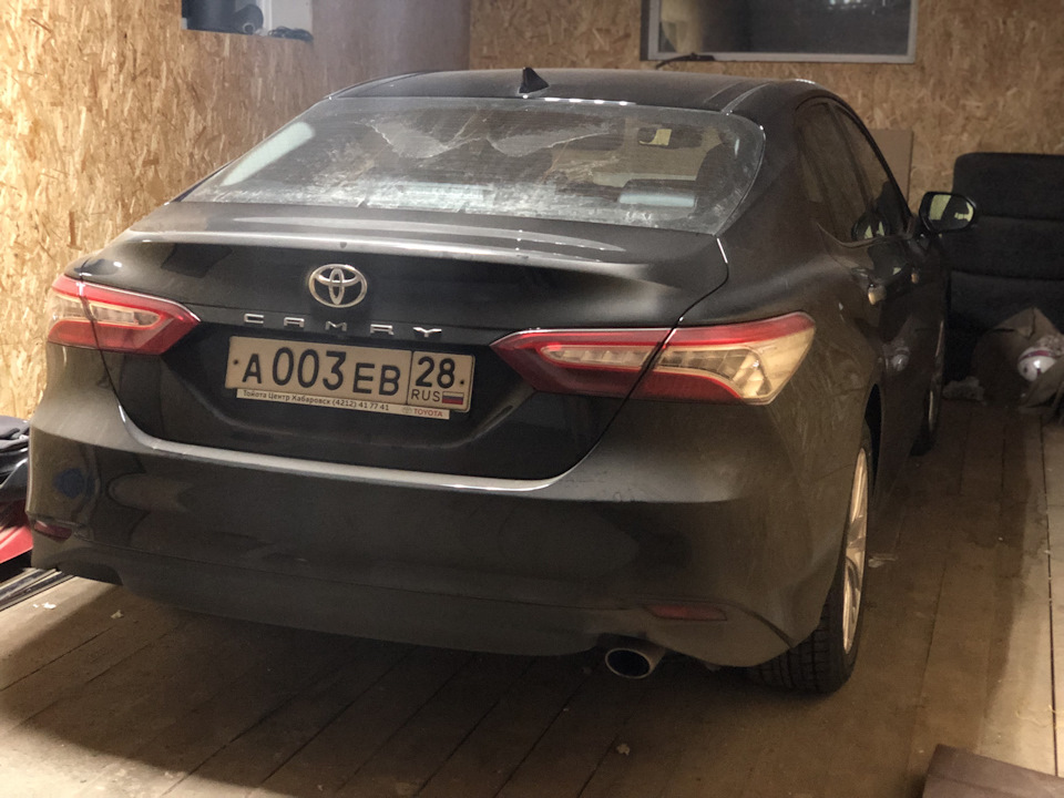 Слабые места в аэродинамике и борьба с птицами — Toyota Camry (XV70), 2 ...