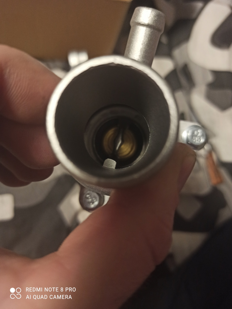 Замена Корпуса термостата на алюминиевый — DRIVE2