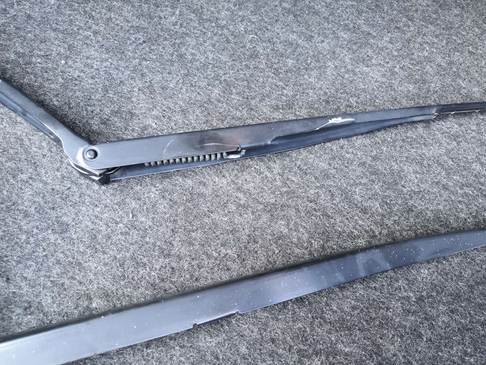 порошковая покраска поводков дворников — Nissan Teana (J32), 2,5 л ...