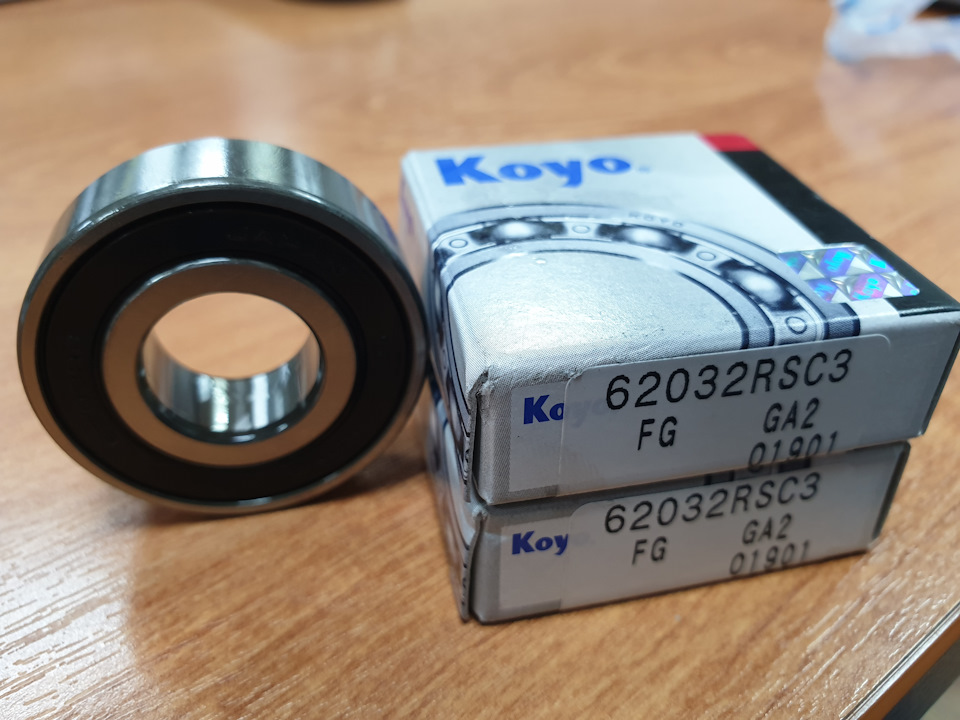 62032RS Подшипник 40х17х12, шариковый в металле KOYO | Запчасти на DRIVE2