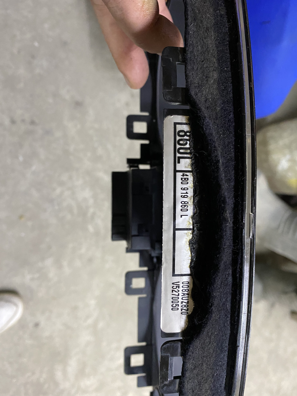 Замена приборки на А6 С5 хелп — DRIVE2