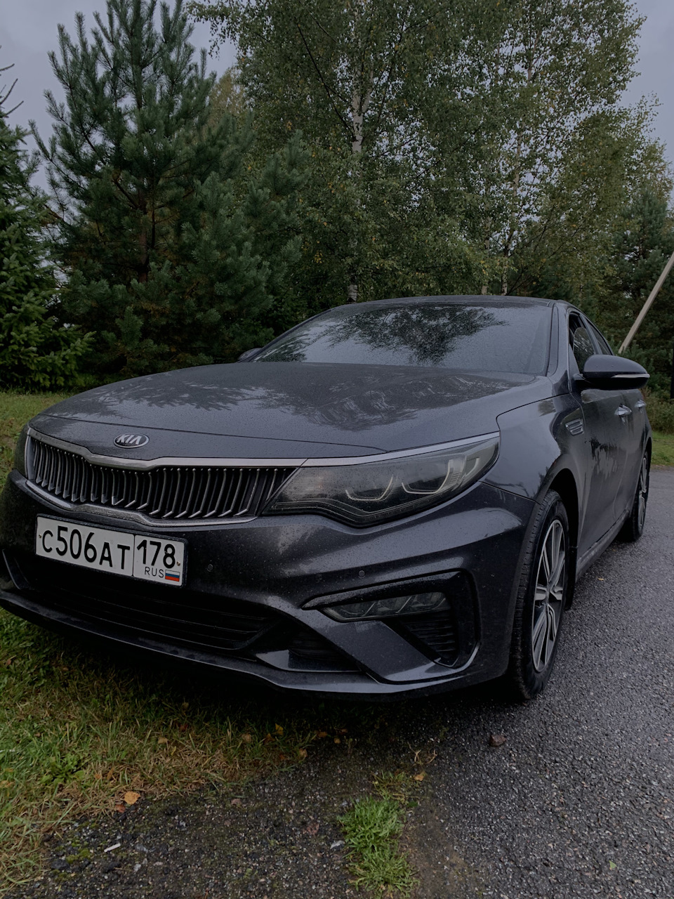 Тонировка и Бронирование фар. 50% Лобовое — KIA Optima (4G), 2 л, 2019 года  | стайлинг | DRIVE2