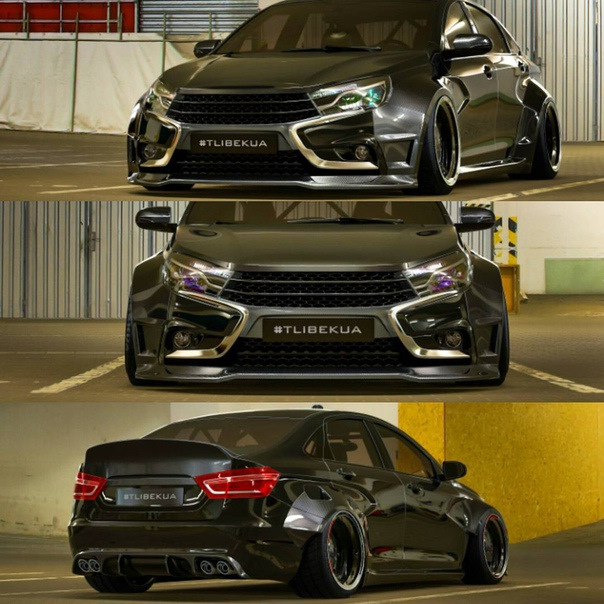 Lada Vesta Widebody Kit