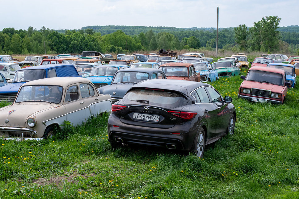 Суперкар в деревне