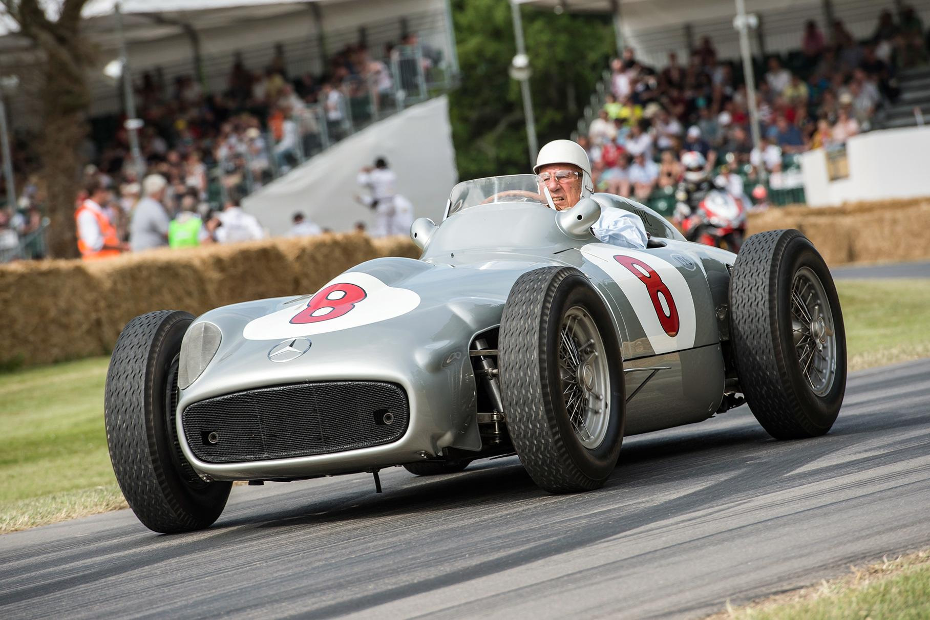 Стирлинг Мосс тренировка перед Mille Miglia 1955