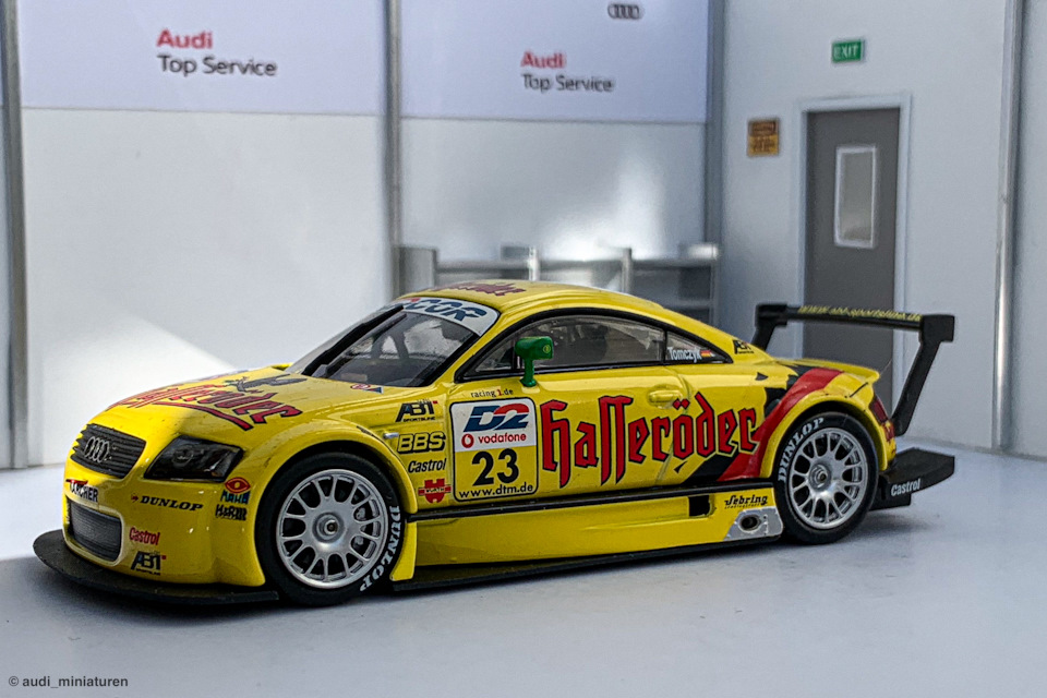 希少】【レア】1/43 AUDI TT-R DTM 2001 C.Abt Minichamps 1:43