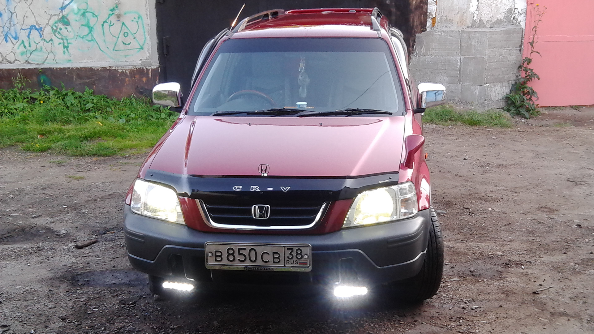 Honda CR-V (RD1, RD2) 2.0 бензиновый 1997 | Красный металлик Джипик на  DRIVE2