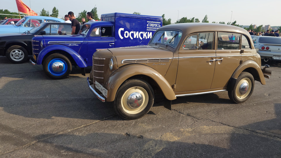 Трасса Е 95… На самом деле Байкальский тракт — Москвич 401, 1,1 л, 1955 ...