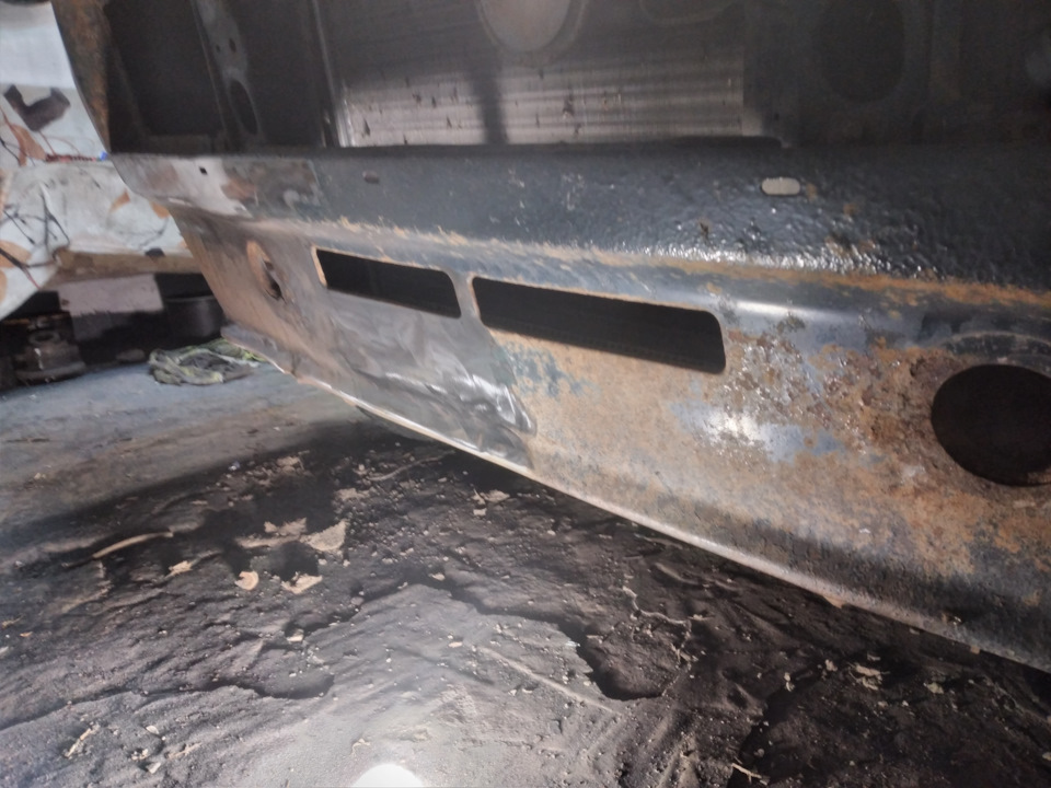 Покраска молотковой краской. — ИЖ 27175, 1,6 л, 2008 года | кузовной ...