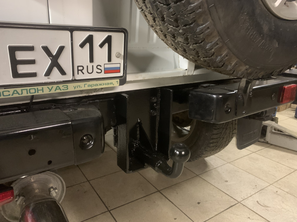 Фаркоп на УАЗ — УАЗ 315196, 2,7 л, 2010 года | аксессуары | DRIVE2