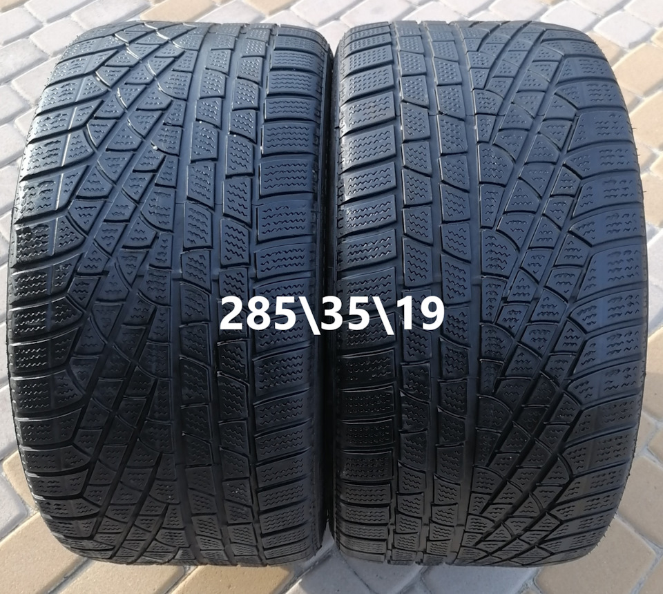 Шины зимние нешипованные Pirelli 285/35 R19. Б/у | 13 000 ₽ в городе  Белгород | DRIVE2