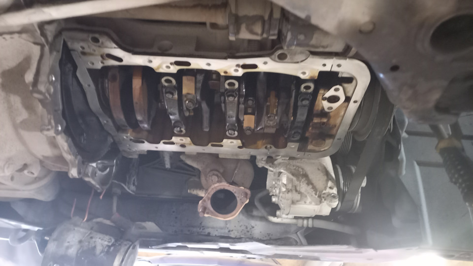 Замена шатунных вкладышей. — Mitsubishi Outlander XL, 3 л, 2008 года ...