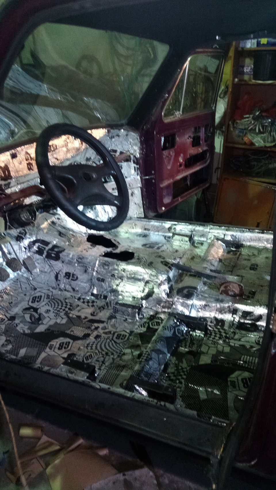 ВиброШумоИзоляция — Lada 4x4 3D, 1,7 л, 1997 года | своими руками | DRIVE2