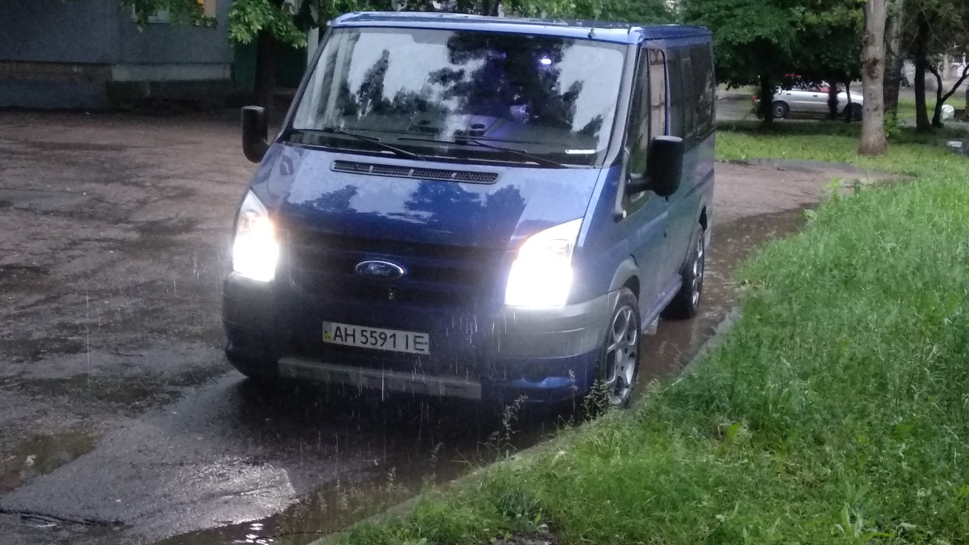 Ford Transit (7G) 2.2 дизельный 2007 | СИНИЙ на DRIVE2