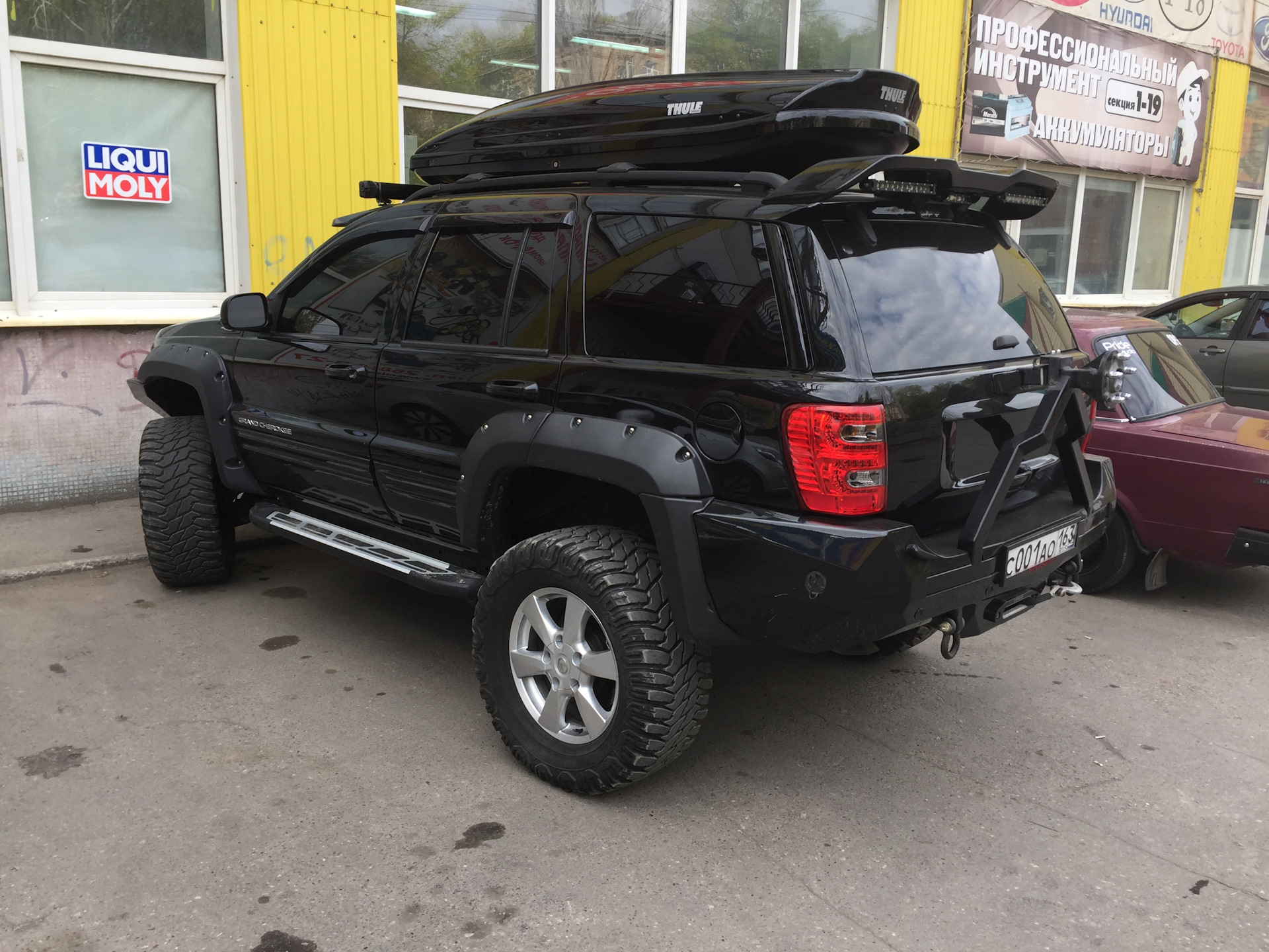 Jeep Grand Cherokee WJ 4 7 багажник