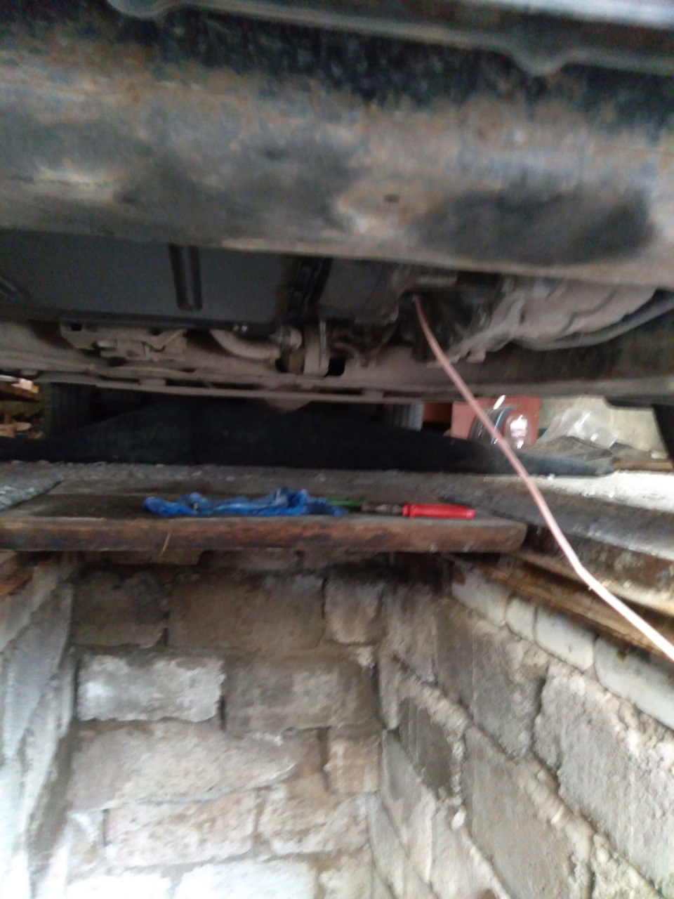 Третья частичная замена масла в АКПП . — Renault Koleos (1G), 2 л, 2010 ...