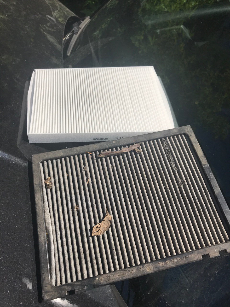 Замена салонного фильтра — Volkswagen Golf Mk3, 1,4 л, 1996 года ...