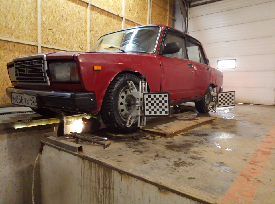 Параметры сход-развала на рычагах турботема — Lada 21073, 1,5 л, 1997 ...