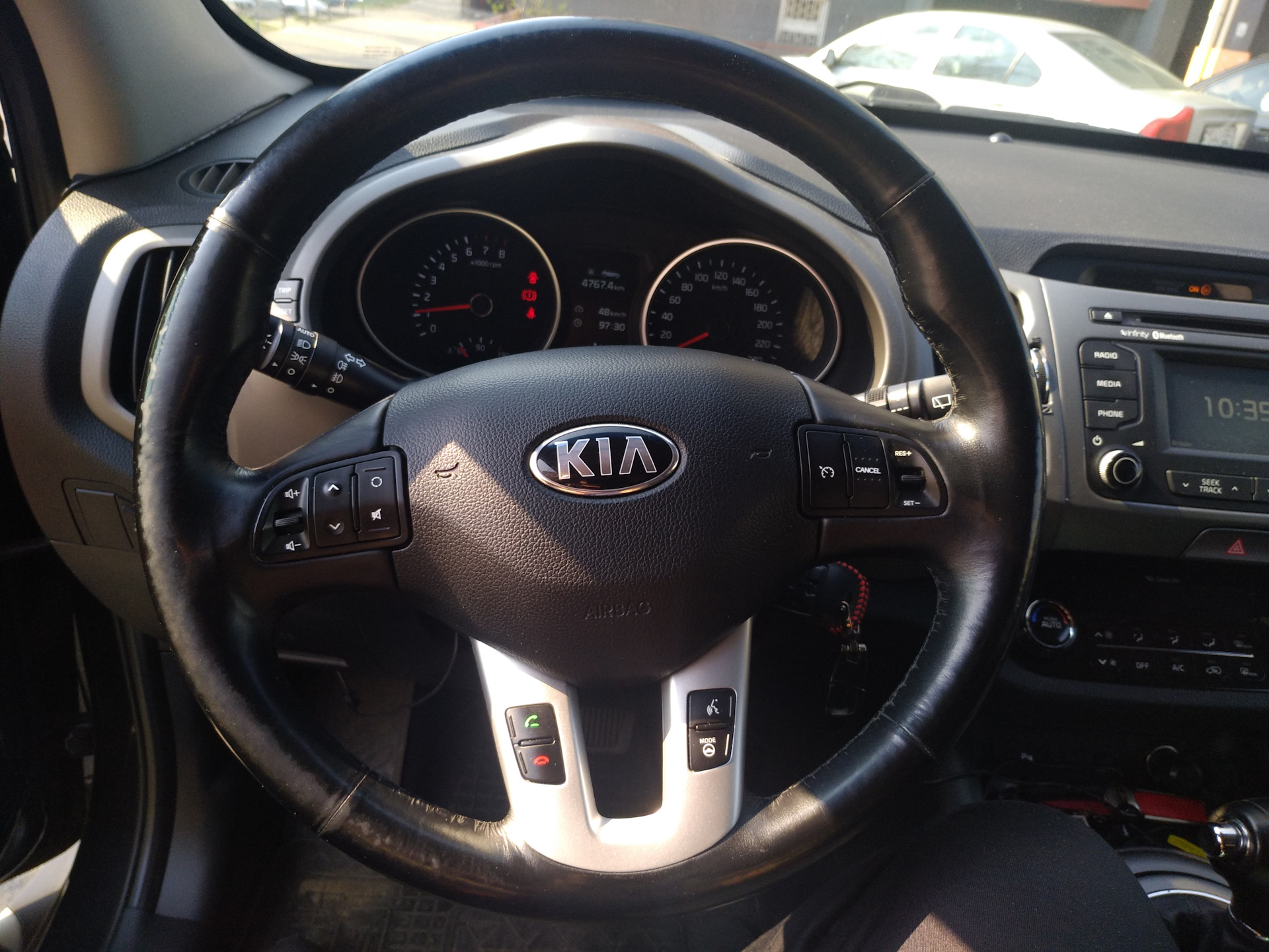 Перетяжка руля kia sportage 4