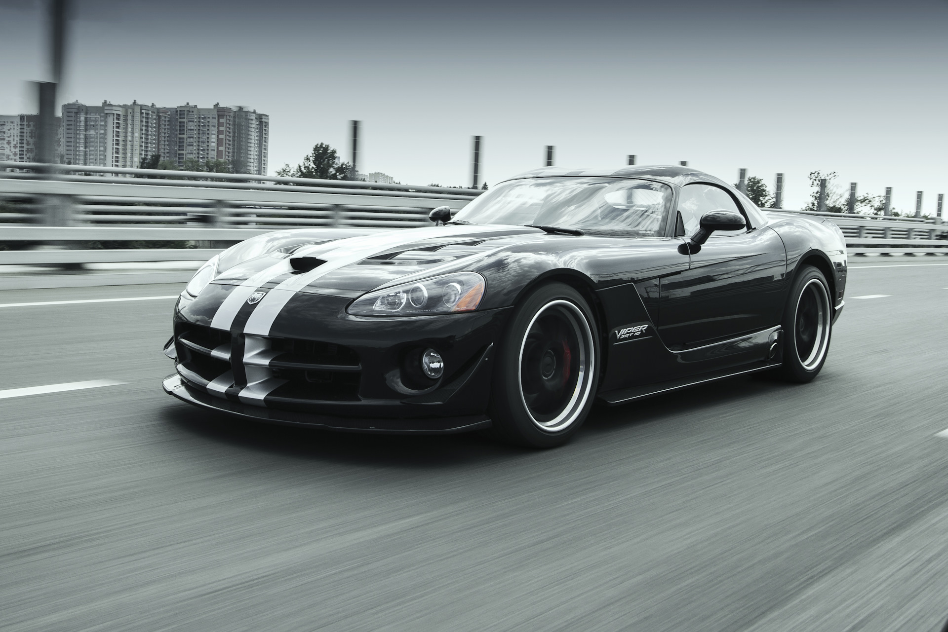 Dodge Viper ACR чёрный