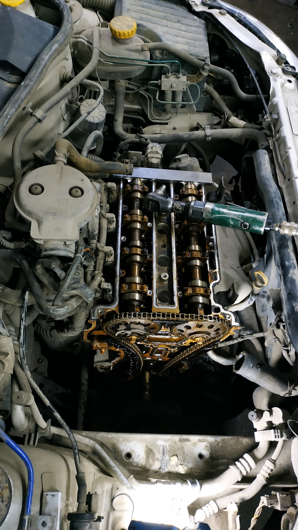 [ТО-2] Масло пошло в антифриз. Выбил катализатор. — Opel Corsa C, 1,2 л ...