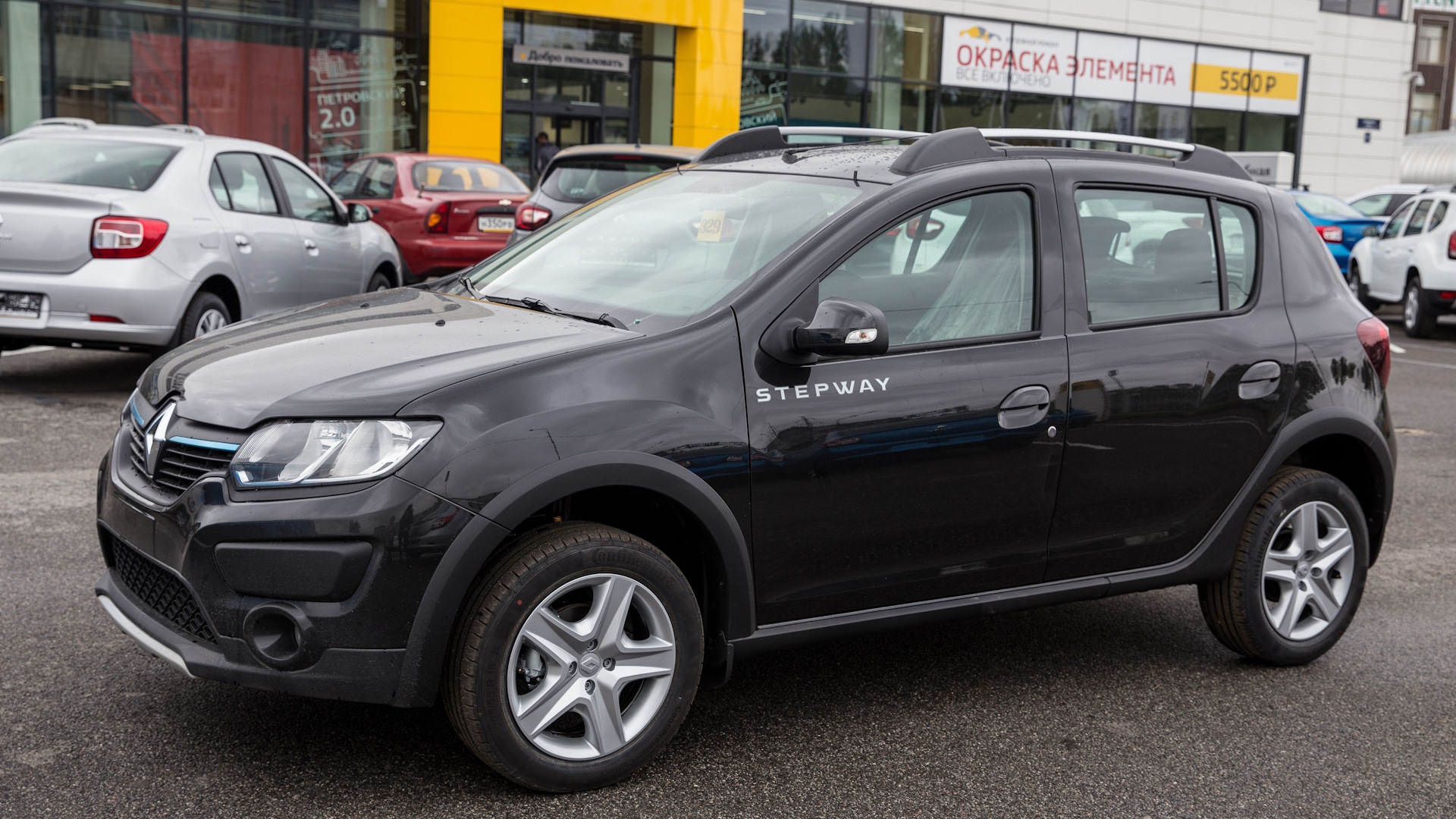 Renault Sandero Stepway City черная