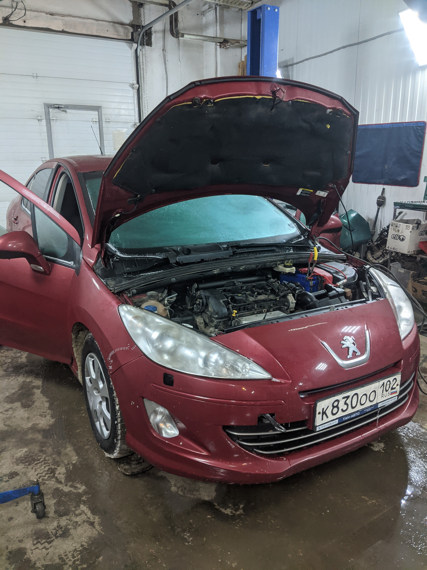 Двигатель сильно троит, горит чек — Peugeot 408, 1,6 л, 2012 года ...