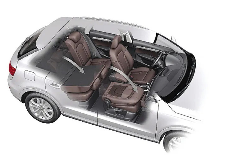 Можно ли сложить переднее сиденье на Audi q3 — Audi Q3 (1G), 2 л, 2013 ...