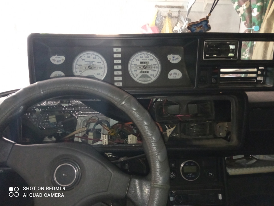 Установка печки, торпеды и приборной панели от ВАЗ 2106 в ВАЗ 2104 ...