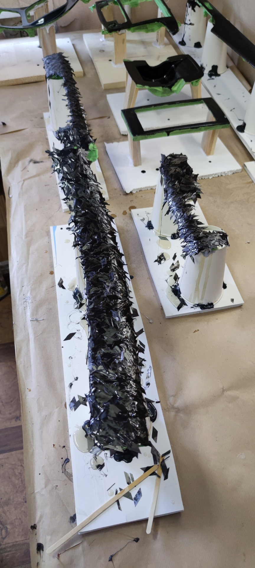 Ламинация карбоном — BMW 3 series Coupe (E46), 3 л, 2001 года | своими ...