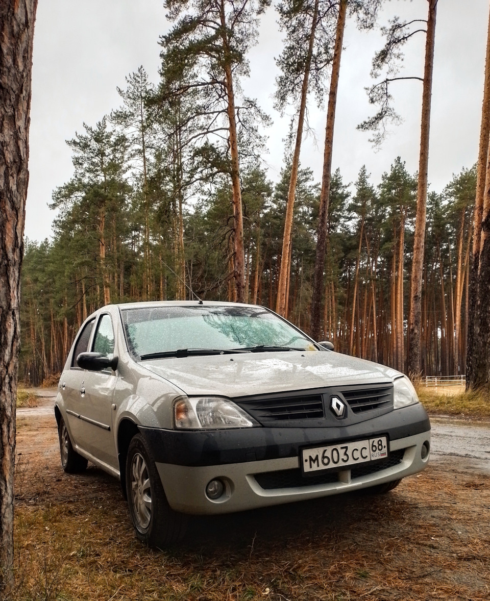 Минипутешествие. Святовское озеро, Тамбов. — Renault Logan (1G), 1,4 л,  2006 года | путешествие | DRIVE2