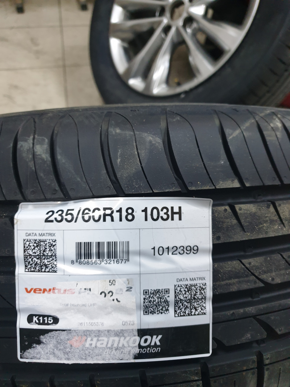 Hankook ventus k115 отзывы. Летняя резина на Hyundai Santa Fe.