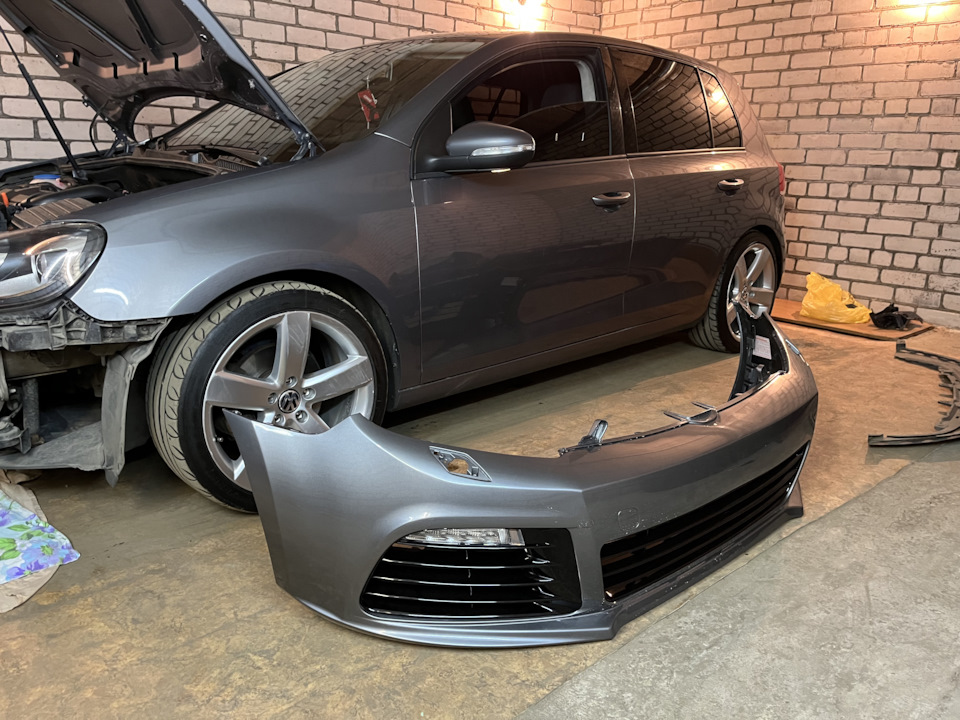 Бампер от R 💦 — Volkswagen Golf Mk6, 1,4 л, 2012 года | стайлинг | DRIVE2