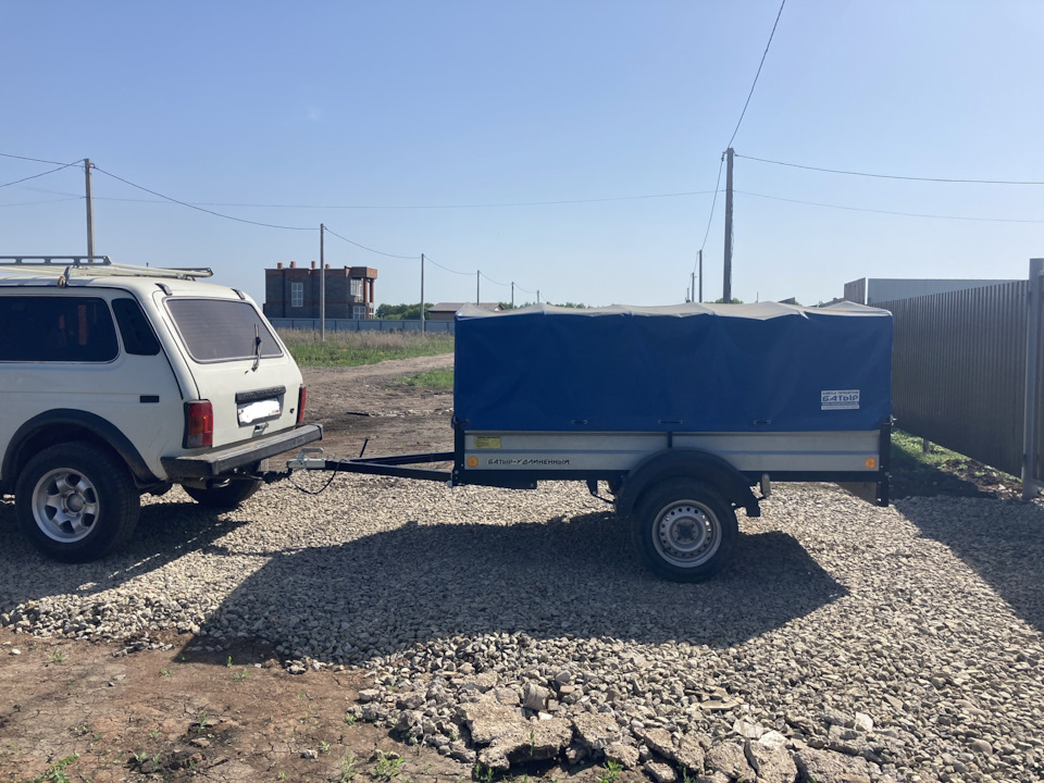 Удлинитель (прицеп Батыр) — Lada 4x4 3D, 1,7 л, 1997 года | аксессуары ...