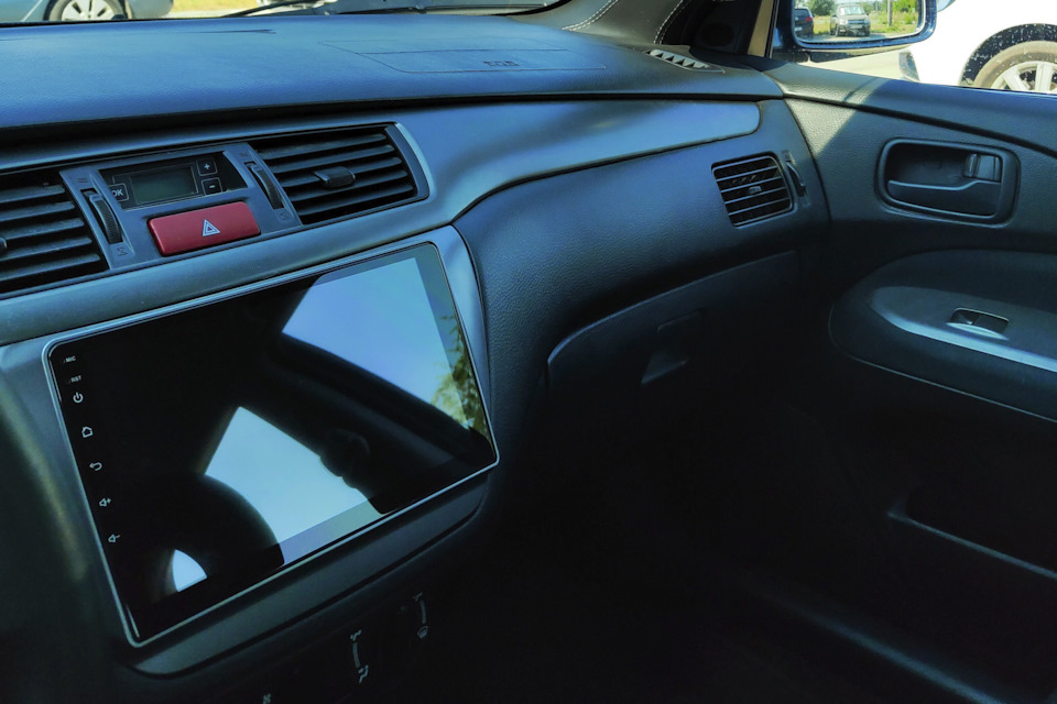 74. ГУ Incar TMX-7709-3 c 8-канальным DSP. — Mitsubishi Lancer IX, 1,6 ...
