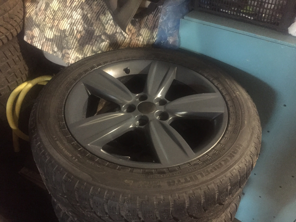 Диски на Black в Gray 🤣 — KIA Sportage (2G), 2 л, 2006 года | колёсные ...