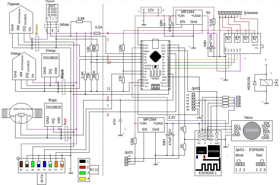 Автополив на Arduino и ESP, железо v1.0. — DRIVE2