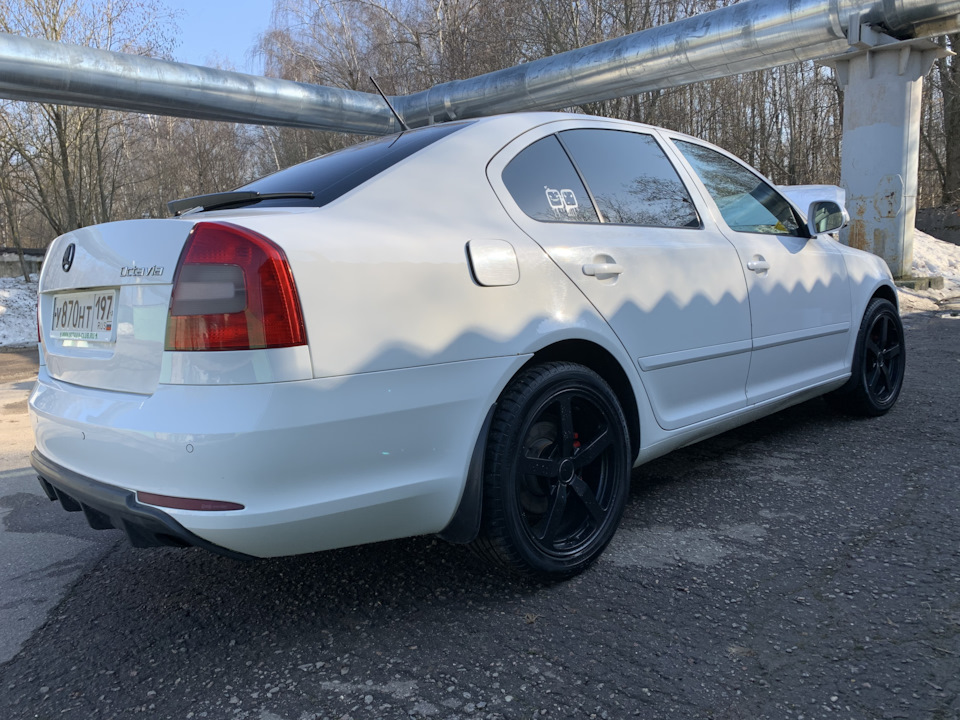 Просели задние пружины — Skoda Octavia A5 Mk2, 1,8 л, 2011 года ...