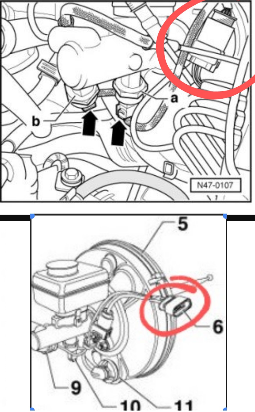 Распиновка блока ABS c ESP — Volkswagen Golf Mk4, 1,6 л, 1999 года ...