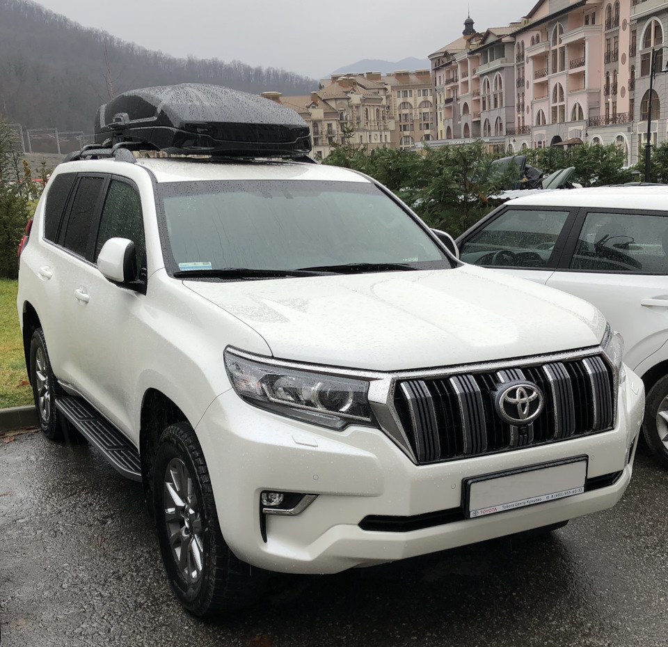 Thule Vector L — Toyota Land Cruiser Prado 150-series, 2,8 л, 2019 года |  аксессуары | DRIVE2