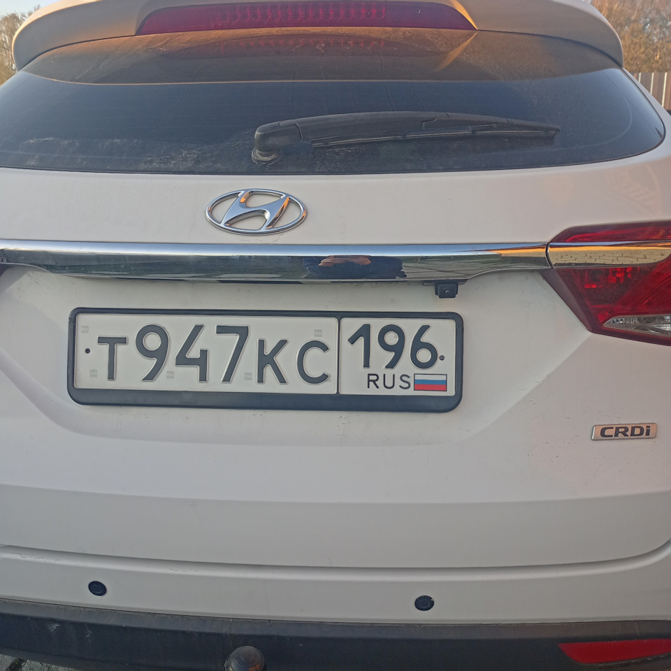 Камера заднего вида — Hyundai i40, 1,7 л, 2013 года | электроника | DRIVE2