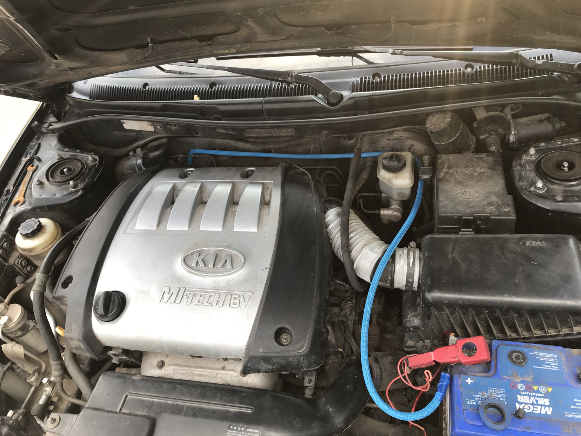Дубляж генератора — KIA Spectra, 1,6 л, 2007 года | автозвук | DRIVE2