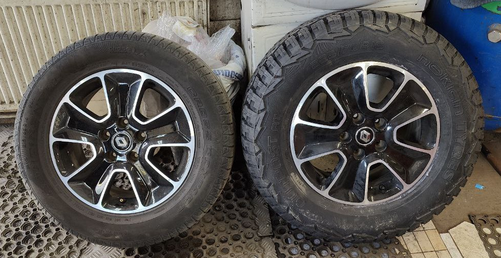 Дастер и Nokian Outpost AT 225/70 R16 — Renault Duster (1G), 1,5 л ...