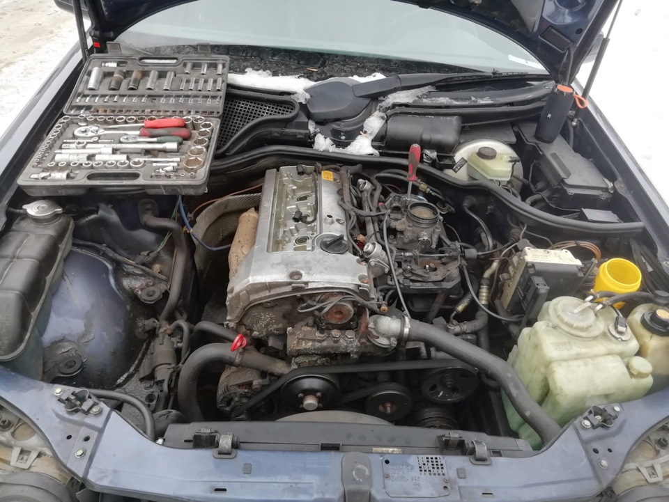 Прогорел выпускной клапан гбц. — Mercedes-Benz E-class Estate (S210), 2 ...