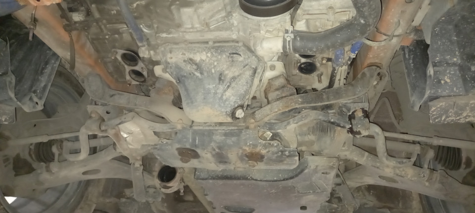 Треснул выпускной коллектор Subaru BRZ/GT86. — Subaru XV (1G), 2 л ...