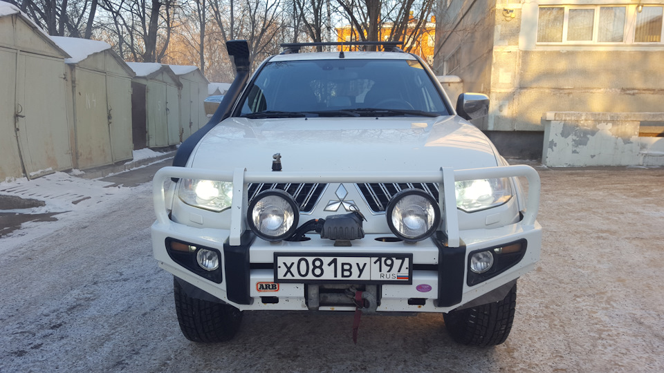 Photo from the logbook Mitsubishi Pajero Sport (2G)