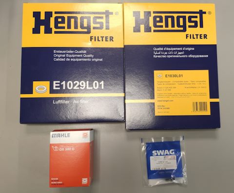 HENGST FILTER Luftfilter - E1029L01, E1030L01 