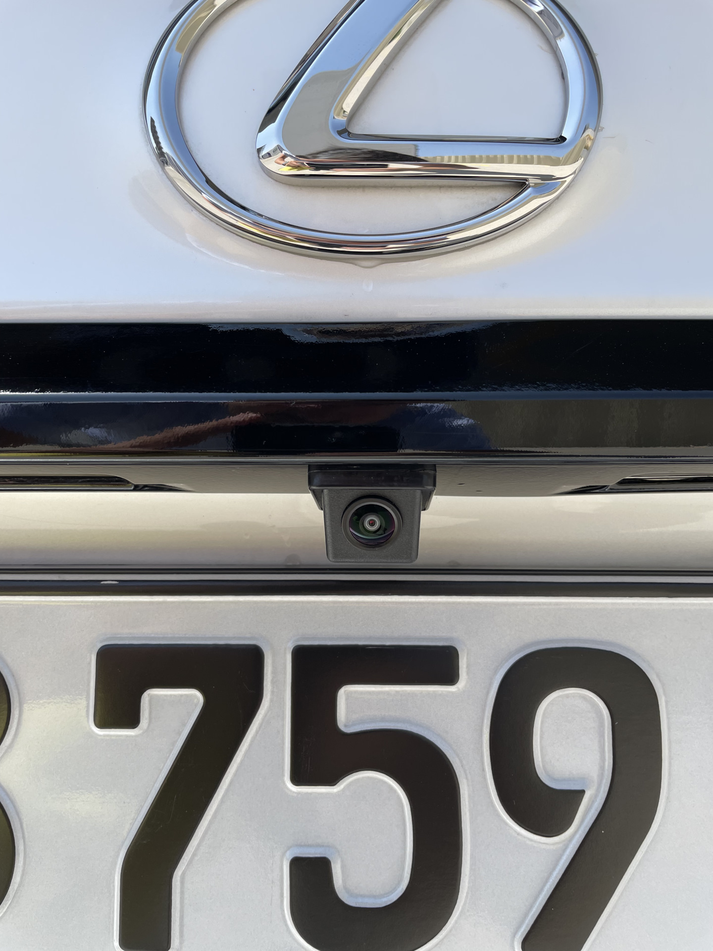 Камера заднего вида — Lexus ES (XV60), 2 л., 2015 года | электроника ...